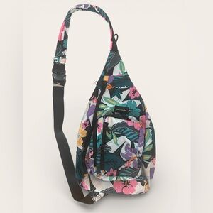 Vera Bradley Reactive Sling Crossbody Bag - Island Floral Pattern